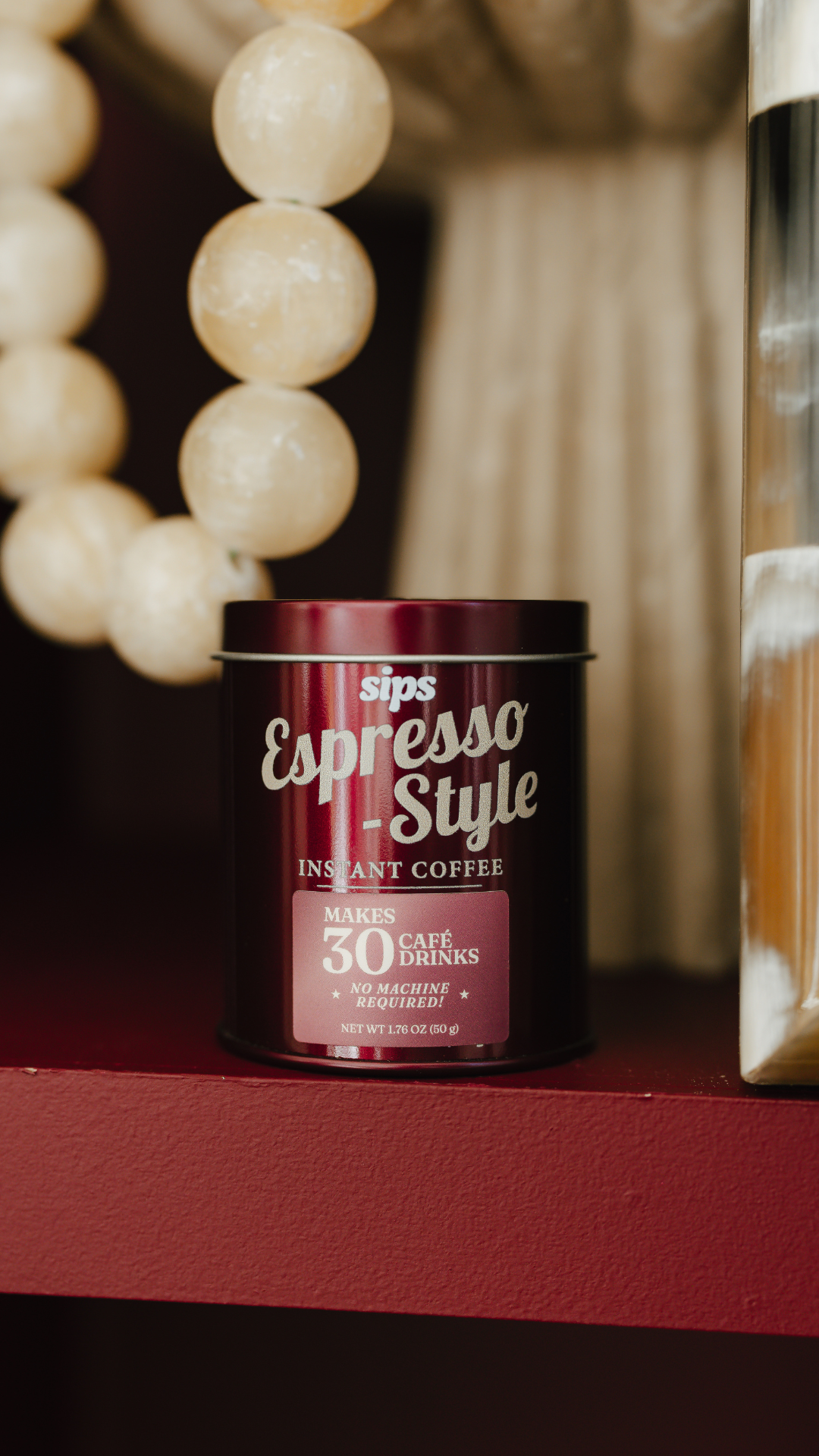 SIPS Espresso-Style Instant Coffee